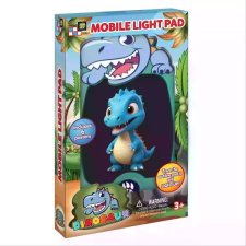 Vega Toys Hordozható világító rajztábla - Dinoszaurusz kreatív és készségfejlesztő