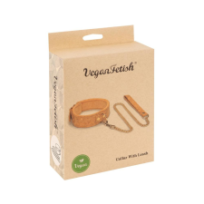 Vegan Fetish - nyakörv, pórázzal (parafa) erotikus ajándék