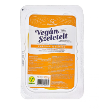 Veganchef Veganchef vegán szeletelt cheddar ízesítésű 100 g reform élelmiszer