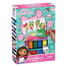 Vegatoys Gabi Babaháza szivárványfestő készlet kreatív és készségfejlesztő