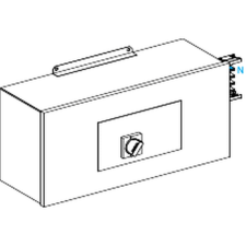  Végbetápláló elem, 100 A KSA400ABGD4 Schneider villanyszerelés
