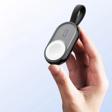 VEGER powerbank 1200 mAh Apple Watch Pomme (W0102) fekete órához okosóra kellék
