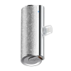 VEGER W0573S Veger Plug-on Powerbank beépített USB Type-C csatlakozóval, PD3, QC3, 12W, 5000 mAh, ezüst