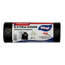  Végi prémium szemeteszsák 60L-es (20db) tisztító- és takarítószer, higiénia