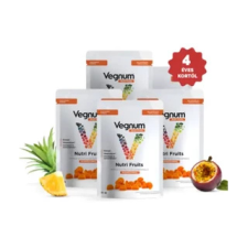Vegnum NutriFruits Magnézium trópusi 30db vitamin és táplálékkiegészítő
