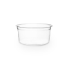 Vegware Lebomló ételtároló doboz, PLA, kerek, 3,4 dl | 50 db/csomag