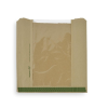 Vegware Lebomló papír zacskó, NatureFlex ablakos, 254*254mm | 1000 db/karton