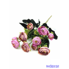  Vegyes színű boglárka csokor 31 cm - Pink-Mályva dekoráció
