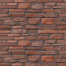  Vékony téglalap alakú barna és vörös kőfalfestmény, 400 x 250 cm tapéta, díszléc és más dekoráció