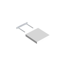 Velano Lebegőpolc fehér 23,5 x 23,5 x 3,9 cm bútor