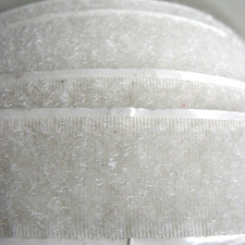 Velcro Tépőzár - fehér, öntapadós - csak bolyhos oldal rövidáru