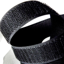 Velcro Tépőzár - fekete, varrható - bolyhos oldal rövidáru