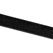 Velcro Tépőzár Felvarráshoz Bolyhos fél (H x Sz) 25000 mm x 25 mm Fekete Velcro E00102533011425 25 m (E00102533011425) - Kábelkötözők asztali számítógép kellék