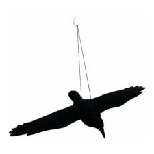 Velda kitárt szárnyú varjú plüss (850507 - S002) elektromos állatriasztó