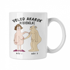 Veled akarok megvénülni - Névre Szóló - Fehér Bögre bögrék, csészék