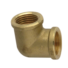 Velekey 3/4" sárgaréz B-B könyök hűtés, fűtés szerelvény