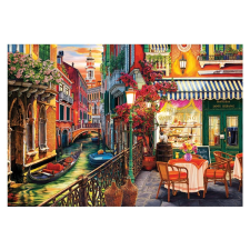 Velencei kávé puzzle 2000 darabos puzzle, kirakós