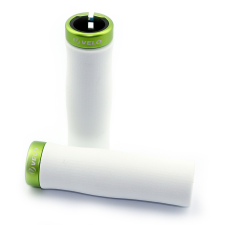 Velo kerékpár markolatok EVA + gél fehér zöld bilincsel kerékpár és kerékpáros felszerelés