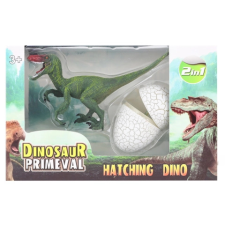 Velociraptor tojással játékfigura