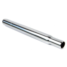 VeloGo fej nélküli acél nyeregcső, 25,4 x 500 mm, krómozott nyeregcső