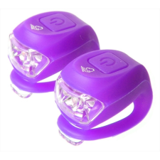 Velotech Villogó 2LED LILA kerékpáros kerékpár és kerékpáros felszerelés