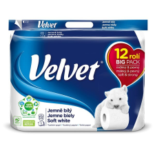 VELVET Delicately White (12 ks) higiéniai papíráru