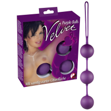  Velvet lila, tripla gésagolyó izgatók, stimulálók
