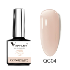 Venalisa Gyors Építő Ecsetes Gél QC gél Nude lakk zselé