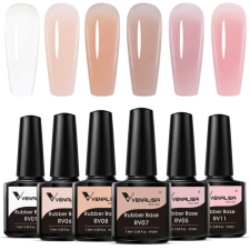 Venalisa Rubber Base Ecsetes Zselé Kicsi Szett 6DB fényzselé