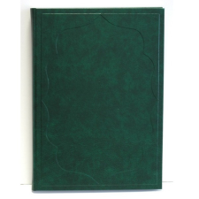 - Vendégkönyv a/4 160 lapos sima zöld füzet