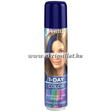 Venita 1 Day Color 1 napos kimosható ammóniamentes hajszínező spray 50ml 5 Navy Blue hajfesték, színező