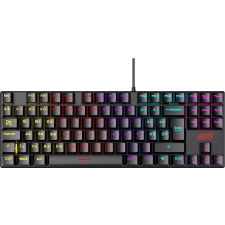 VENTARIS Malevik RGB Mechanical Red Switch Gamer Keyboard Black HU billentyűzet