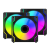 VENTARIS VGCF120-3F Tempest RGB Fan 3-pack Black