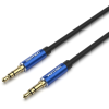 Vention 3.5 mm Male to Male Audio Cable 2m Blue Aluminum Alloy Type (BAXLH)