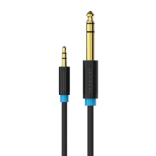 Vention 3,5mm TRS - 6,35mm audiokábel 1m fekete (BABBF) (BABBF) kábel és adapter