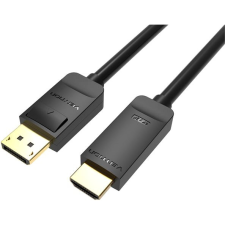 Vention 4K DisplayPort (DP) to HDMI Cable 2M Black kábel és adapter