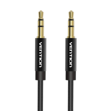 Vention audiokábel 3.5mm 0,5m metál fekete (BAGBD) (BAGBD) kábel és adapter