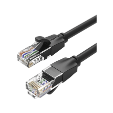 Vention CAT6 UTP Patchkábel, 5 méter, fekete (IBEBJ) kábel és adapter
