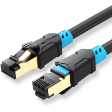 Vention Cat.6 SFTP Patch Cable, 8m, fekete (VAP-A06-B800) kábel és adapter