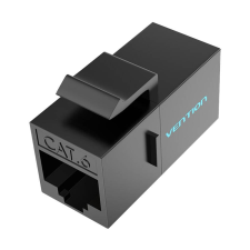 Vention Cat.6 UTP Keystone Jack csatlakozó fekete (IPGB0) (IPGB0) kábel és adapter