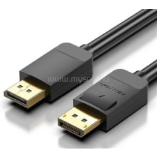 Vention Displayport 1m kábel (fekete) (HACBF) kábel és adapter