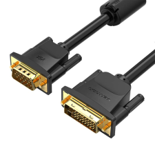 Vention DVI (24+5) - VGA átalakító kábel 5m fekete (EACBJ) (EACBJ) kábel és adapter