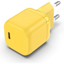 Vention FAKY0-EU USB-C Hálózati töltő - Sárga (30W) mobiltelefon kellék