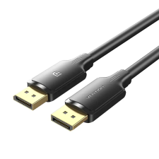 Vention HAKBH Displayport 1.2 - Displayport 1.2 Kábel 2m - Fekete kábel és adapter