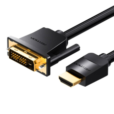 Vention HDMI - DVI átalakító kábel 5m fekete (ABFBJ) (ABFBJ) kábel és adapter