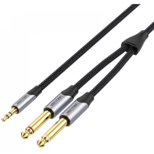 Vention Jack Átalakító Fekete 8m BARHK kábel és adapter