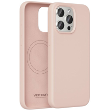 Vention Liquid iPhone 15 Plus szilikon MagSafe tok - Dusty Pink (KUFP0-20) tok és táska