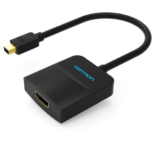 Vention Mini DisplayPort (miniDP) to HDMI Converter 0.15m Black kábel és adapter