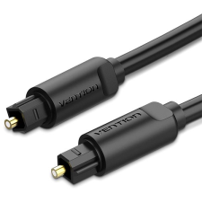 Vention Optical Fiber Toslink Audio Cable 1m Black kábel és adapter