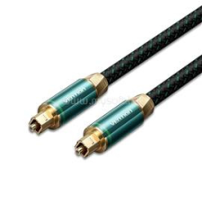 Vention Toslink optikai audio,réz, szövet 5m kábel (zöld) (BKBGJ) kábel és adapter